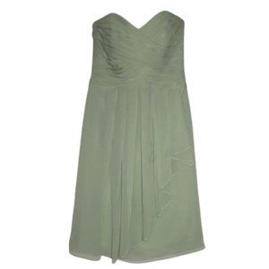 David’s Bridal Strapless Prom Dress Mint Green